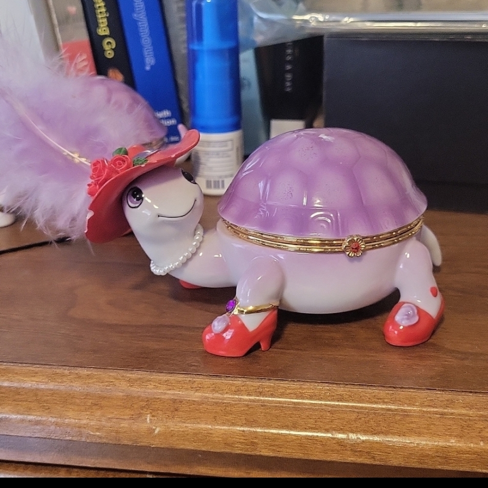 Set of 2 Turtle music boxes